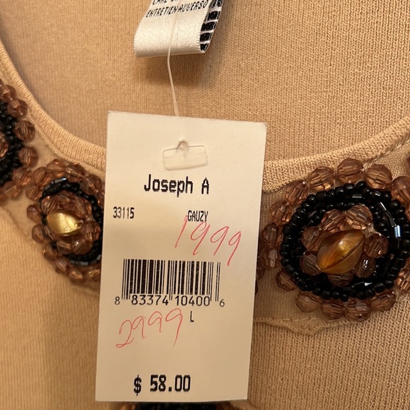Joseph A 3/4 Lead fine gauge sweater. Size large. New with tags. - Picture 8 of 8
